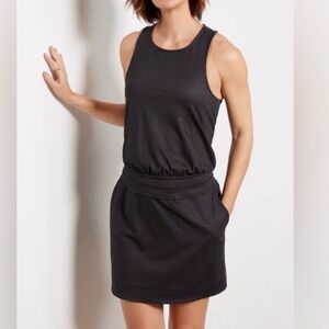 NWOT Sweaty Betty Gaia Yoga Dress in Black size XS